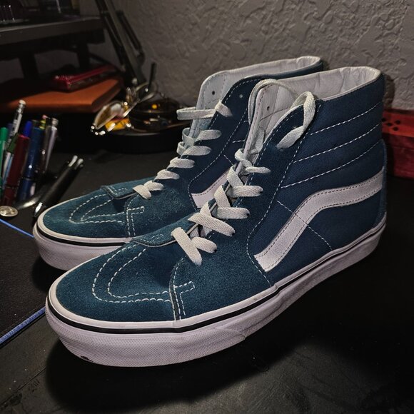 Blue Vans High tops - Picture 4 of 6